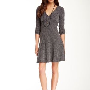 Free People Tweed Heart Stopper Dress Sz Small